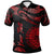 Tahiti Custom Polo Shirt Polynesian Tattoo Red Version Unisex Red - Polynesian Pride