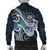 Polynesian Hawaii Men's Bomber Jacket - Ocean Style (Coat of Arms) - Polynesian Pride