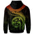 Fiji Polynesian Custom Hoodie Fiji Waves (Reggae) - Polynesian Pride