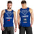 HRPP Samoa Men Tank Top - Samoan Tribal - LT12 Blue - Polynesian Pride