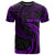 Palau Polynesian Custom T Shirt Purple Tribal Wave Unisex Purple - Polynesian Pride