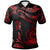 Vanuatu Custom Polo Shirt Polynesian Tattoo Red Version Unisex Red - Polynesian Pride