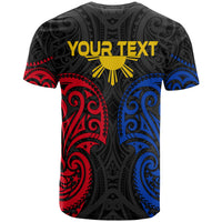 The Philippines Custom T Shirt Filipino Spirit - Polynesian Pride