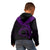 Cook Islands Polynesian Custom Hoodie Cook Islands Waves (Purple) - Polynesian Pride