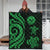 Tahiti Polynesian Premium Quilt - Green Tentacle Turtle - Polynesian Pride