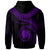 Nauru Polynesian Hoodie Nauru Waves (Purple) - Polynesian Pride