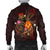 Tuvalu Polynesian Men's Bomber Jacket - Legend of Tuvalu (Red) - Polynesian Pride