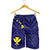 Hawaii Men's Short - Hawaii Kanaka Maoli And Map ( Blue) - Polynesian Pride