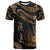 Samoa Polynesian Custom T Shirt Poly Tattoo Gold Version Unisex Art - Polynesian Pride