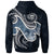 Tuvalu Polynesian Hoodie Ocean Style - Polynesian Pride