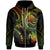 New Caledonia Custom Zip up Hoodie Reggae Turtle Unisex Reggae - Polynesian Pride