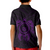 Hawaii Polynesian Custom Polo Shirt Vintage Polynesian Turtle (Purple) - Polynesian Pride