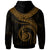 New Caledonia Polynesian Hoodie New Caledonia Waves (Golden) - Polynesian Pride