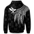 Polynesian Hawaii Kanaka Maoli Zip up Hoodie Polynesian Wings (White) - Polynesian Pride