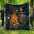 New Caledonia Polynesian Premium Quilt - Legend of New Caledonia (Blue) - Polynesian Pride