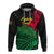 Vanuatu Espiritu Santo Hoodie Kava With Hibiscus LT12 - Polynesian Pride