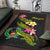 Pohnpei Polynesian Area Rug - Plumeria Tribal - Polynesian Pride