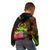 Vanuatu Polynesian Custom Zip up Hoodie Hibiscus and Banana Leaves - Polynesian Pride