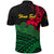 Custom Vanuatu Espiritu Santo Polo Shirt Kava With Hibiscus LT12 - Polynesian Pride