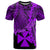 Wallis and Futuna Polynesian Custom T Shirt Tribal Wave Tattoo Purple Unisex Purple - Polynesian Pride