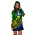 (Custom Personalised) Vanuatu Malampa Province Tribal Pattern Hoodie Dress - LT12 - Polynesian Pride