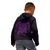 American Samoa Polynesian Custom Zip up Hoodie Vintage Polynesian Turtle (Purple) - Polynesian Pride