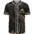 Tokelau Polynesian Custom Personalised Baseball Shirt - Gold Tribal Wave Unisex Gold - Polynesian Pride