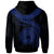 American Samoa Polynesian Hoodie American Samoan Waves (Blue) - Polynesian Pride