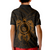 Hawaii Polynesian Custom Polo Shirt Vintage Polynesian Turtle (Golden) - Polynesian Pride