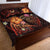 Pohnpei Polynesian Quilt Bed Set - Legend of Pohnpei (Red) - Polynesian Pride