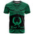 Pohnpei Polynesian Custom T Shirt Pohnpei Pride Green Version Unisex Green - Polynesian Pride