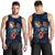 Tonga Polynesian Men Tank Top - Blue Turtle Hibiscus Blue - Polynesian Pride