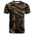 Yap Micronesia Custom T Shirt Polynesian Tattoo Gold Version Unisex Art - Polynesian Pride