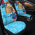 Tokelau Car Seat Cover - Tropical Style Universal Fit Blue - Polynesian Pride