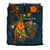 New Caledonia Polynesian Bedding Set - Legend of New Caledonia (Blue) - Polynesian Pride