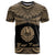 Tahiti Polynesian Custom T Shirt Tahiti Pride Gold Version Unisex Art - Polynesian Pride