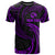 Tonga Polynesian Custom T Shirt Purple Tribal Wave Unisex Purple - Polynesian Pride