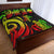 Wallis and Futuna Quilt Bed Set - Reggae Tentacle Turtle - Polynesian Pride