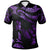 Kosrae Custom Polo Shirt Polynesian Tattoo Purple Version Unisex Purple - Polynesian Pride