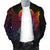 Guam Men's Bomber Jacket - Butterfly Polynesian Style - Polynesian Pride