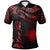 Marshall Islands Custom Polo Shirt Polynesian Tattoo Red Version Unisex Red - Polynesian Pride