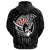 Hawaii Polynesian Warrior Mask Hoodie Toon Style - Polynesian Pride