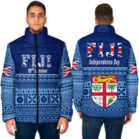 Fiji Independence Day Padded Jackets LT10 - Polynesian Pride