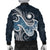 Nauru Polynesian Men's Bomber Jacket - Ocean Style - Polynesian Pride