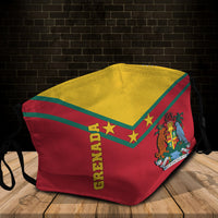 Grenada Face Mask - Proud Grenadian - LT12 - Polynesian Pride