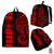 Hawaii Coat Of Arms Tribal Backpack - Red Black - Polynesian Pride