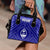 Guam Shoulder Handbag - Guam Seal With Polynesian Tattoo Style (Blue) One Size Blue - Polynesian Pride