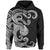 Polynesian Octopus Hoodie Black Color Unisex Black - Polynesian Pride