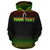 Fiji Polynesian Tapa Custom Hoodie Reggae Frog - Polynesian Pride