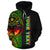 Marshall Islands Polynesian Custom Hoodie Reggae Line - Polynesian Pride